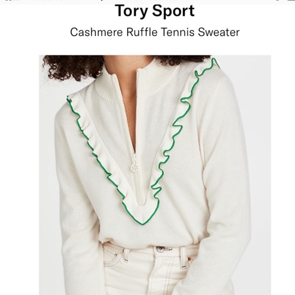 Tory Bruch Cashmere Sweater - Picture 3 of 8